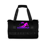 Horned Up print gym bag