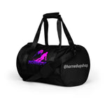 Horned Up print gym bag