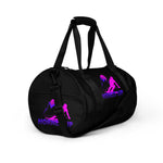 Horned Up print gym bag