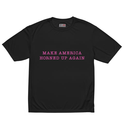 Make America Horned Up Crew Neck T-shirt