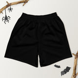 Horned Up White Skull Shorts