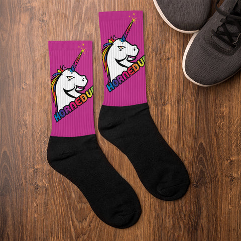 Horned Up Unicorn Socks
