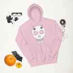 Horned Up Skull  Hoodie