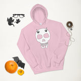 Horned Up Skull  Hoodie