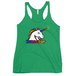 Horned Up Unicorn Racerback Tank