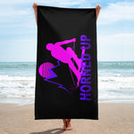 Ski Towel Black